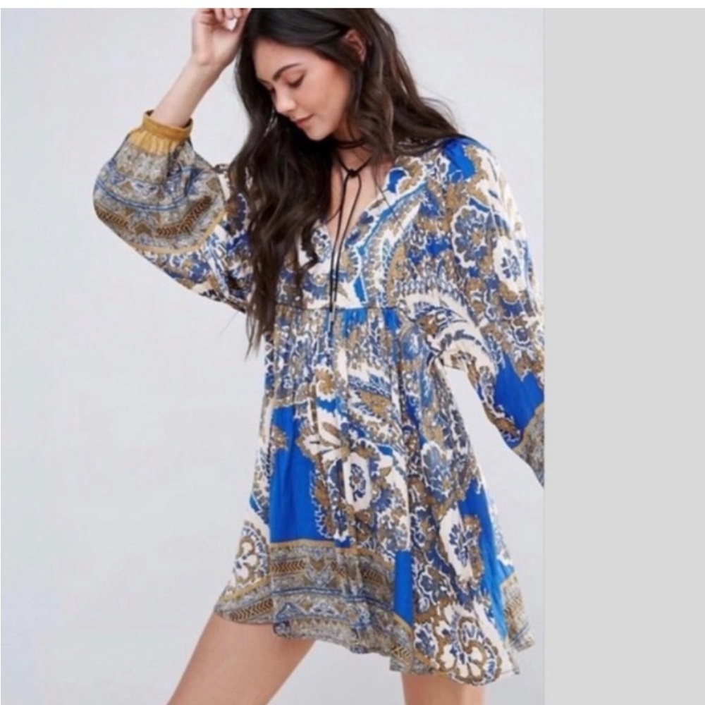 Free People||Say You Love Me Mini Dress
